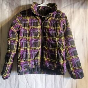 The North Face.  Sz small.  Lightweight puffer jacket. Purple.